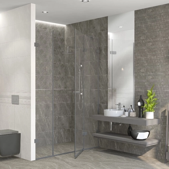 Декор HYGGE GREY CRISTALL 31,5*63