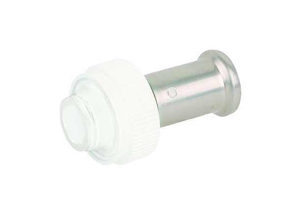 Пресс фитинг с н/г ПВДФ 20х3/4" пресс белый 19PKW-2005