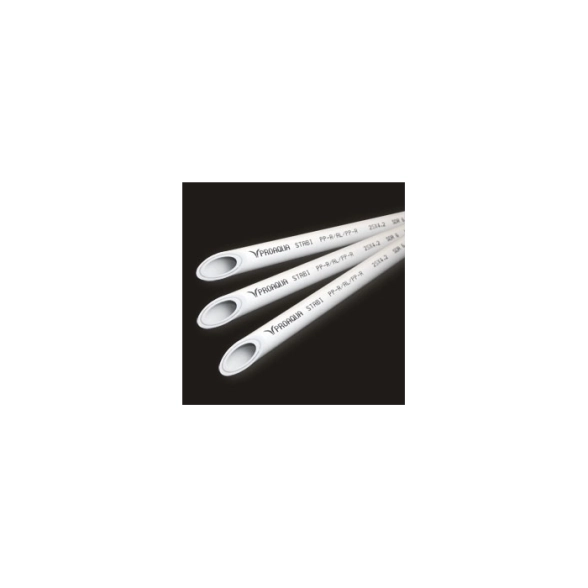 Труба PP-R арм.Дн32*5,4 PN25 SRD6 PRO AQUA белый PA39012
