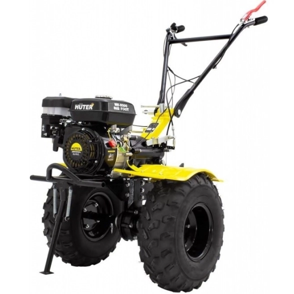 Мотоблок Huter MК-7500Р Big Foot 4х-такт. 7,5лс 2вперёд/1назад 100см