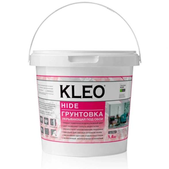Грунтовка KLEO HIDE 9 под обои 1,4кг