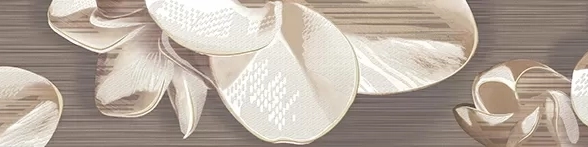 Бордюр AMATI PLUMERIA ALBA 50,5*6,2