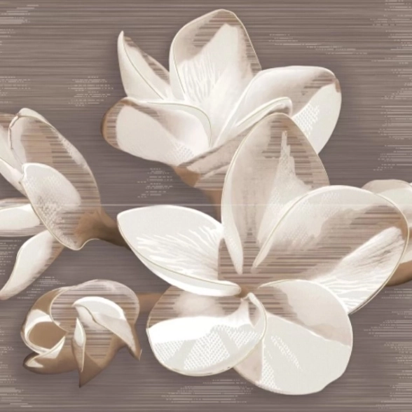 Панно AMATI PULMERIA ALBA 50,5*40,2 (из 2шт)