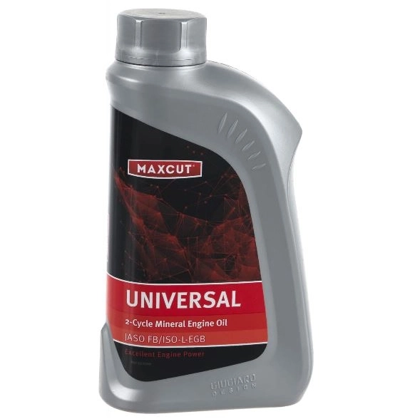 Масло моторное MaxCut Universal 2х-тактное минеральное 1л