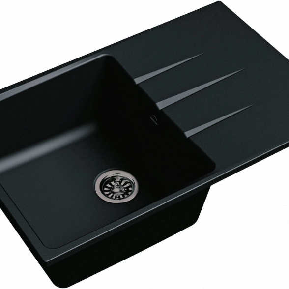 Мойка EWIGSTEIN Gerd 60F 780x500мм чаш+крыло антрацит