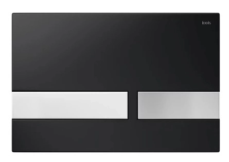 Клавиша смыва IDDIS Unifix UNI06BCi77 универс. черн.мат