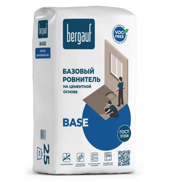 Ровнитель для пола Bergauf Base 25кг