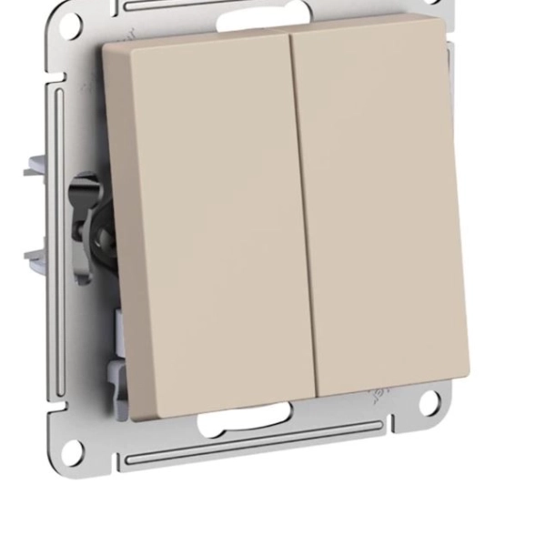 Выключатель Systeme Electric 2кл с/п песочн. ATN001253