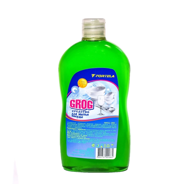 Средство д/мытья посуды 0,45л GROG PURE PF696005
