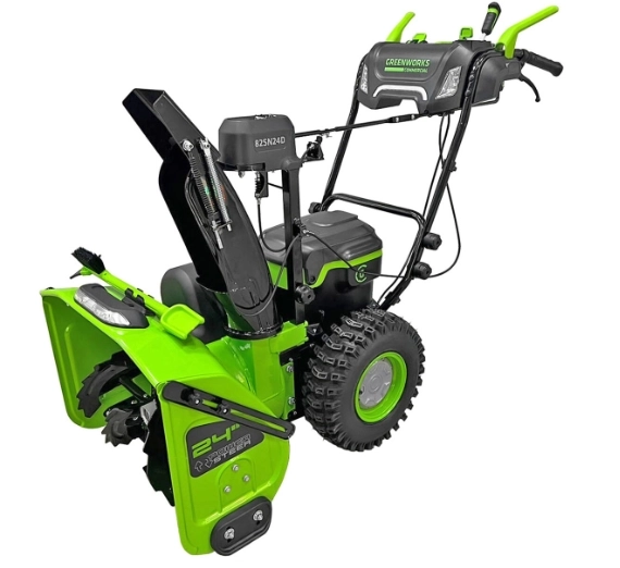 Снегоуборщик акк.бесщ.Greenworks GD82ST56 82В 610х510мм без аккумулятрора и ЗУ