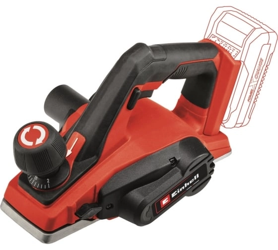 Рубанок акк. Einhell PXC TE-PL 18/82 Li Solo 18В 82мм 15000об/мин без аккумулятора и ЗУ