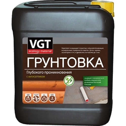 Грунтовка ВГТ глубокого проникнов. д/вн/раб 5кг