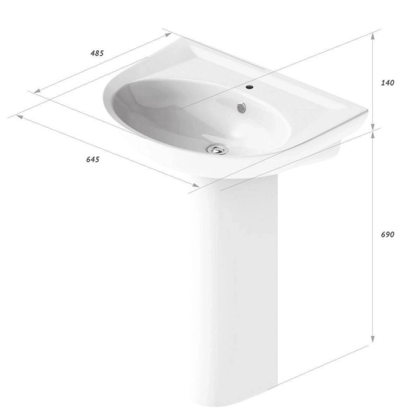 Пьедестал Sanita Lux Classic Lux