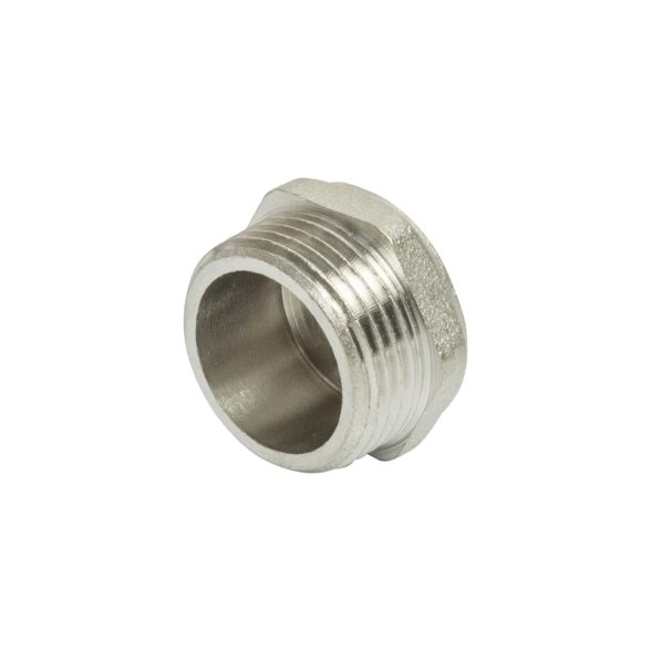 Заглушка 1/2" нар с контр отв VRT никель