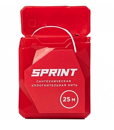 Нить Sprint д/герм. резьбы бокс+25м блистер