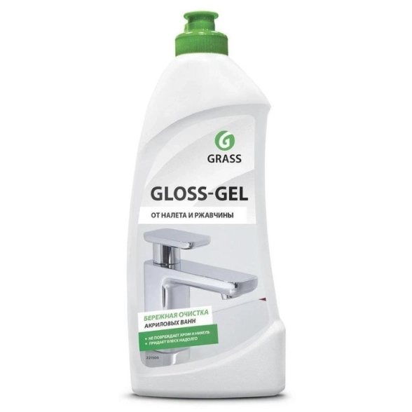 Чистящее средство GraSS Gloss gel д/сантех/акр ванн 500мл