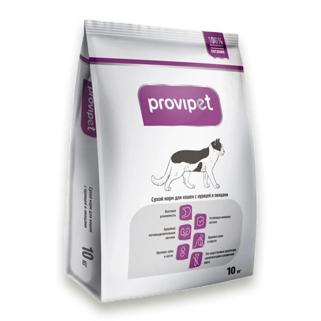 Корм д/кошек с курицей ProviPet 5104