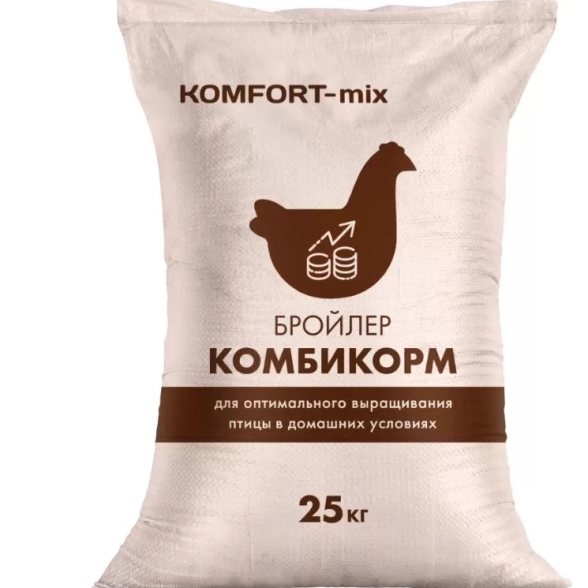 Комбикорм для бройлеров Финишер KOMFORT-mix 3398