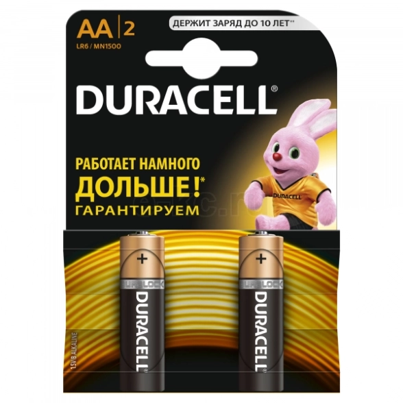Элемент пит.Duracell LR06 2BL BASIC