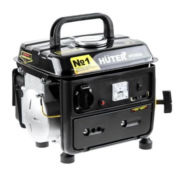 Генератор Huter HT950A 0,95/0,65КВт 4,2л 220В ручной запуск