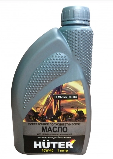 Масло моторное Huter 4T полусинтетическое 4х-тактное 1л