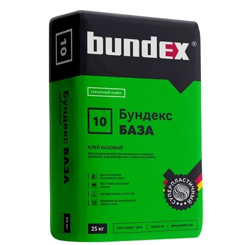 Клей для плитки Бундекс Базовый 25кг