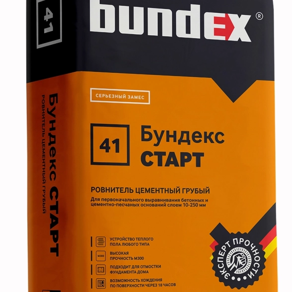 Стяжка высокопрочн.Бундекс Старт 30кг