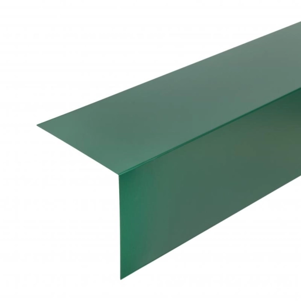 Ветровая планка 100х100 RAL6005 L 2.5