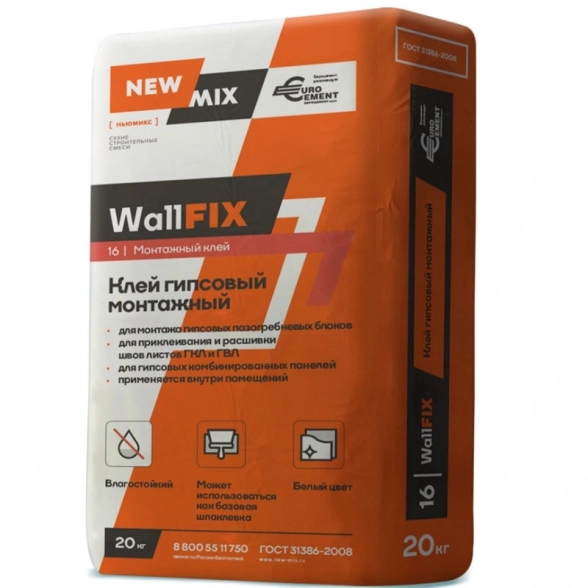 Клей монтажный WallFix Зима 20кг