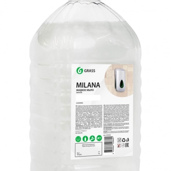 Жидкое мыло GraSS Milana эконом 5кг 125352